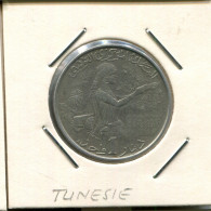 1 DINAR 1976 TUNISIE TUNISIA Pièce #AS123.F.A - Túnez