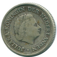 1/4 GULDEN 1957 NETHERLANDS ANTILLES SILVER Colonial Coin #NL11009.4.U.A - Niederländische Antillen
