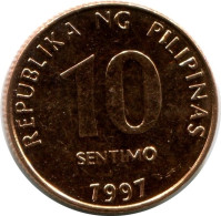 10 CENTIMO 1997 PHILIPPINEN PHILIPPINES UNC Münze #M10126.D.A - Filipinas