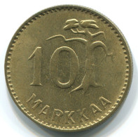 10 MARKKAA 1953 FINLAND Coin #WW1116.U.A - Finnland