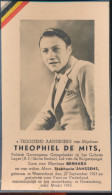 WWII MOORDKAMP FLOSSENBURG MAART 1945 = THEOPHIEL DE MITS  GROEPSLEIDER GEHEIM LEGER EEKLO  WAARSCHOOT 1923 - Obituary Notices