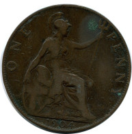 PENNY 1904 UK GROßBRITANNIEN GREAT BRITAIN Münze #AZ796.D.A - D. 1 Penny