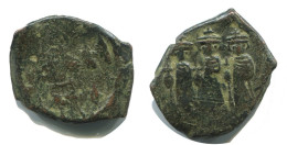 HERACLIUS FOLLIS Auténtico ORIGINAL Antiguo BYZANTINE Moneda 4.8g/24mm #AB379.9.E.A - Byzantinische Münzen