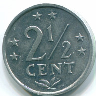 2 1/2 CENT 1980 NETHERLANDS ANTILLES Aluminium Colonial Coin #S10578.U.A - Nederlandse Antillen