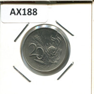 20 CENTS 1965 SOUTH AFRICA Coin #AX188.U.A - Südafrika