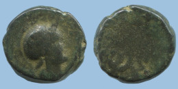 GENUINE ANTIKE GRIECHISCHE Münze 4.2g/13mm #AG117.12.D.A - Griegas