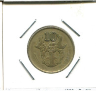 10 MILS 1988 CHIPRE CYPRUS Moneda #AS461.E.A - Chipre