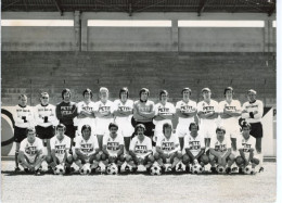 Photo Originales FOOTBALL . TROYES AUBE FOOTBALL   T.A.F  De  SAUPIN  à FORMICI 1975 équipe Au Complet - Sports
