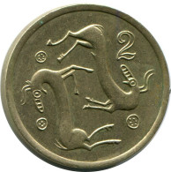 2 CENTS 1998 CHIPRE CYPRUS Moneda #AP321.E.A - Chipre