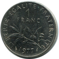 1 FRANC 1977 FRANCE Coin #AZ420.U.A - 1 Franc