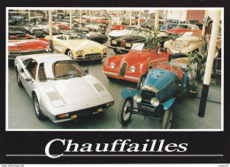 Chauffailles, Salon Permanent De L'Automobile, Voitures Peugeot, Ferrari, Jaguar, Corvette, Rolls. - Otros & Sin Clasificación
