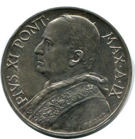 5 LIRE 1930 VATIKAN VATICAN Münze Pius XI (1922-1939) SILBER #AH364.13.D.A - Vatican