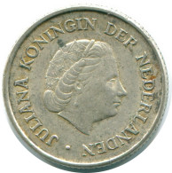 1/4 GULDEN 1970 ANTILLAS NEERLANDESAS PLATA Colonial Moneda #NL11710.4.E.A - Antille Olandesi