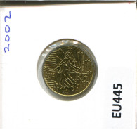 10 EURO CENTS 2002 FRANCE Coin Coin #EU445.U.A - Francia