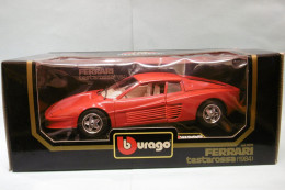 Bburago - Ferrari TESTAROSSA 1984 Rouge Burago Réf. 3019 BO 1/18 - Burago