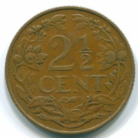 2 1/2 CENT 1956 CURACAO NEERLANDÉS NETHERLANDS Bronze Colonial Moneda #S10168.E.A - Curaçao