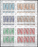 MONACO - ANNEE 2000 - LES 12 APOTRES - FEUILLETS N° 2232 A 2237 - NEUF** MNH - Unused Stamps