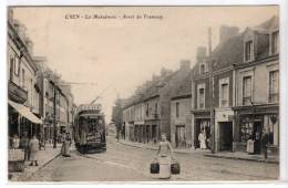 CPA CAEN - La Maladrerie - Arrêt Du Tramway - Caen