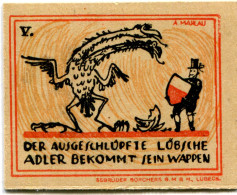 20 PFENNIG 1921 Stadt LÜBECK DEUTSCHLAND Notgeld Papiergeld Banknote #PL524 - [11] Local Banknote Issues