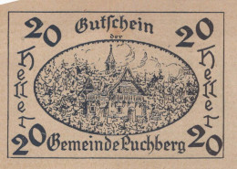 20 HELLER 1921 Stadt PUCHBERG BEI WELS Oberösterreich Österreich Notgeld #PI367 - [11] Emissioni Locali