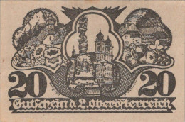 20 Heller 1921 Stadt Oberösterreich Österreich Federal State Of Österreich #PE510 - [11] Emissioni Locali