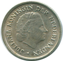 1/10 GULDEN 1970 ANTILLES NÉERLANDAISES ARGENT Colonial Pièce #NL13046.3.F.A - Antillas Neerlandesas