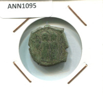 Auténtico ORIGINAL Antiguo BYZANTINE Antiguo Moneda 5.5g/22mm #ANN1095.17.E.A - Byzantium