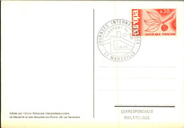 1966  Journée Internationale " EUROPORT DU SUD "  Timbre EUROPA 0,30 - Storia Postale