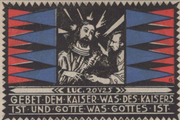 25 PFENNIG 1921 Stadt EUTIN Oldenburg UNC DEUTSCHLAND Notgeld Banknote #PA563 - [11] Emissions Locales