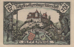 25 PFENNIG 1921 Stadt ELGERSBURG Thuringia UNC DEUTSCHLAND Notgeld #PB170 - [11] Emissioni Locali