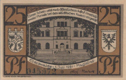 25 PFENNIG 1921 Stadt EBERSWALDE Brandenburg UNC DEUTSCHLAND Notgeld #PH163 - [11] Emissioni Locali