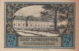 25 PFENNIG Stadt SCHNEIDEMÜHL Posen UNC DEUTSCHLAND Notgeld Banknote #PI026 - Lokale Ausgaben