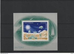 ROUMANIE 1972 Espace, Mission Apollo  Yvert BF 103, Michel Bl 102 NEUF** MNH Cote 17,50 Euros - Hojas Bloque