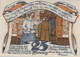 25 PFENNIG 1922 Stadt KLÜTZ Mecklenburg-Schwerin UNC DEUTSCHLAND Notgeld #PI644 - [11] Lokale Uitgaven