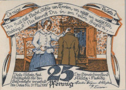 25 PFENNIG 1922 Stadt KLÜTZ Mecklenburg-Schwerin UNC DEUTSCHLAND Notgeld #PI551 - [11] Emisiones Locales