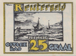 25 PFENNIG 1922 Stadt GRAAL Mecklenburg-Schwerin UNC DEUTSCHLAND Notgeld #PH276 - [11] Local Banknote Issues