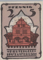 25 PFENNIG 1922 Stadt GADEBUSCH Mecklenburg-Schwerin UNC DEUTSCHLAND #PI582 - [11] Lokale Uitgaven