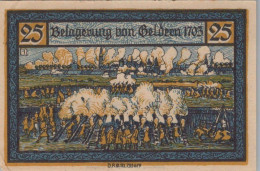 25 PFENNIG 1922 Stadt GELDERN Rhine UNC DEUTSCHLAND Notgeld Banknote #PH636 - [11] Lokale Uitgaven
