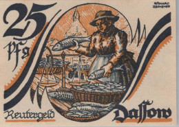 25 PFENNIG 1922 Stadt DASSOW Mecklenburg-Schwerin UNC DEUTSCHLAND Notgeld #PA429 - [11] Local Banknote Issues