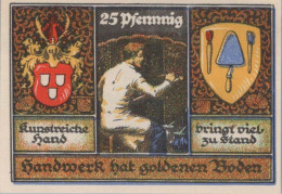 25 PFENNIG 1921 Stadt STOLZENAU Hanover UNC DEUTSCHLAND Notgeld Banknote #PI983 - [11] Lokale Uitgaven