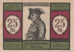 25 PFENNIG 1921 Stadt STRIEGAU Niedrigeren Silesia UNC DEUTSCHLAND Notgeld #PH684 - [11] Local Banknote Issues