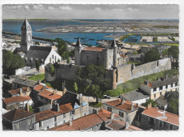 Noirmoutier, Aérienne,  Château Et église - Ile De Noirmoutier