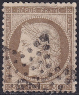 France 1872 Sc 62 Yt 56 Used "2" Paris Star Cancel - 1871-1875 Ceres