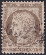 France 1872 Sc 62 Yt 56 Used GC Cancel - 1871-1875 Ceres