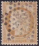 France 1873 Sc 61 Yt 55 Used "36" Paris Star Cancel - 1871-1875 Ceres