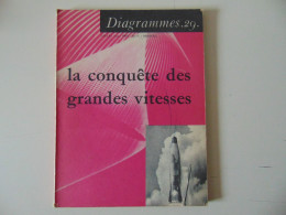 REVUE DIAGRAMMES 29 LA CONQUETE DES GRANDES VITESSES JUILLET 1959 - Ciencia