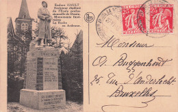 Luxembourg - LA ROCHE En ARDENNE   - Publicité - Monuments Funeraires  Eudore Hault - La-Roche-en-Ardenne