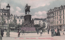 59 - LILLE - Place Richebé - Monument Faidherbe - Lille