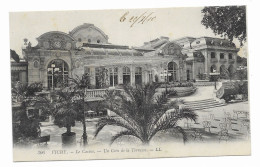 CPA écrite En 1910 - VICHY - Le Casino - Un Coin De La Terrasse - LL - N° 306 - - Vichy