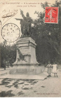 11 NARBONNE AF#DC045 MONUMENT A LA MEMOIRE DES ENFANTS MORT POUR LA PATRIE + CACHET - Narbonne